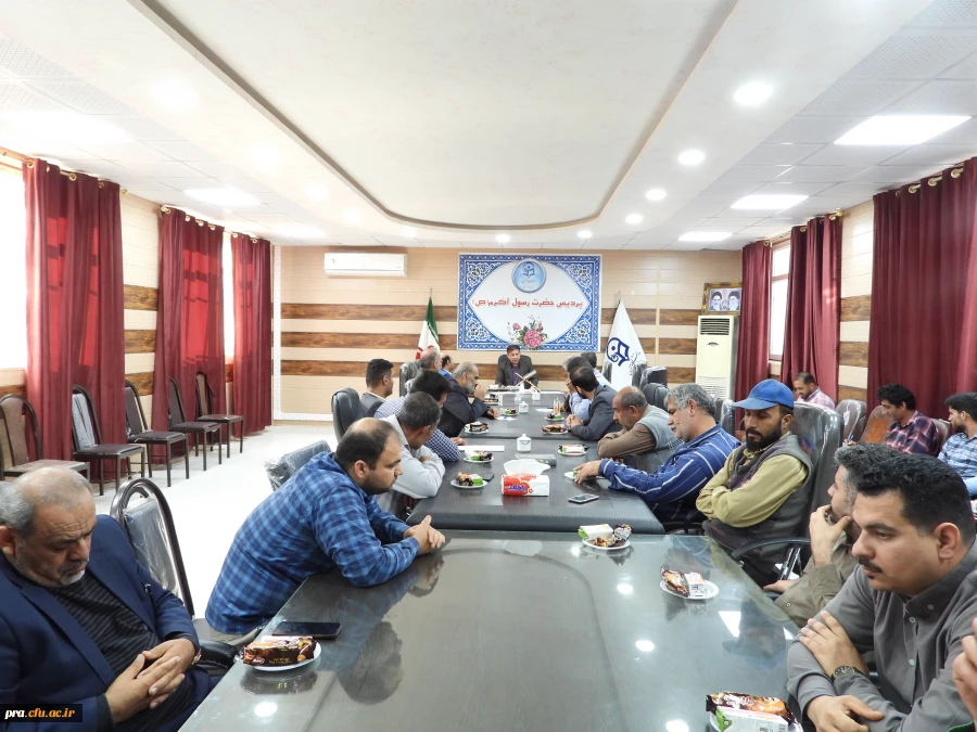 تشکیل جلسه شورای اداری پردیس حضرت رسول ارکم(ص) 2