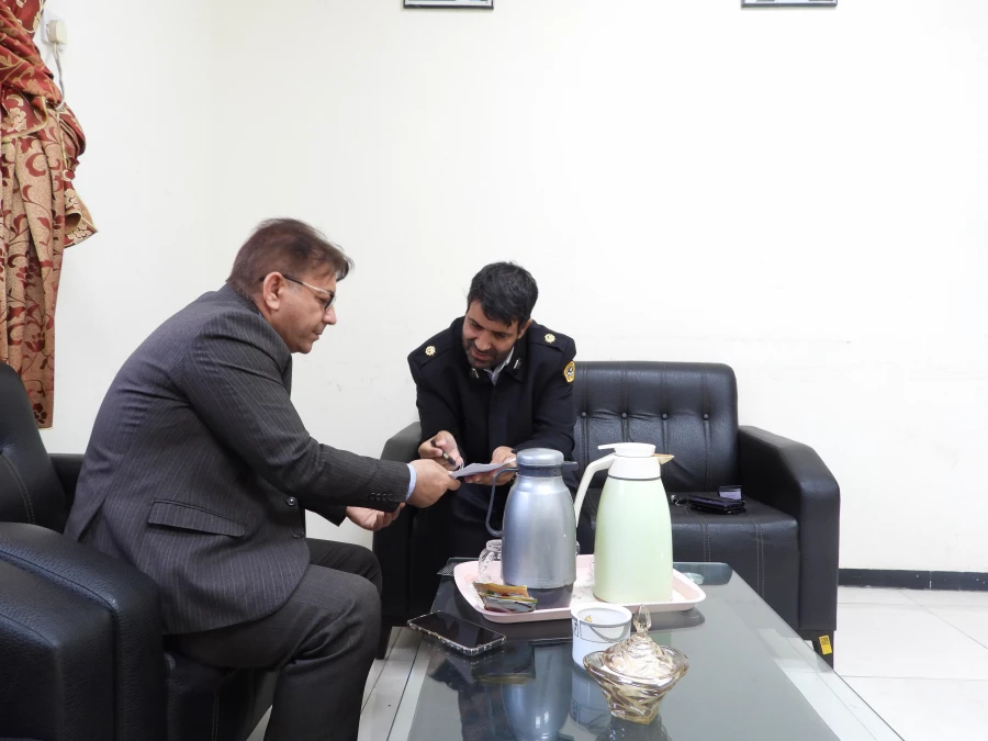 انعقاد تفاهم نامه بین پردیس حضرت رسول اکرم و پلیس راهنمایی و رانندگی شهرستان کارون 6
