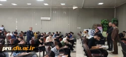 برگزاری امتحانات پایانی  نیمسال اول 1402 پردیس حضرت رسول اکرم (ص) اهواز 2
