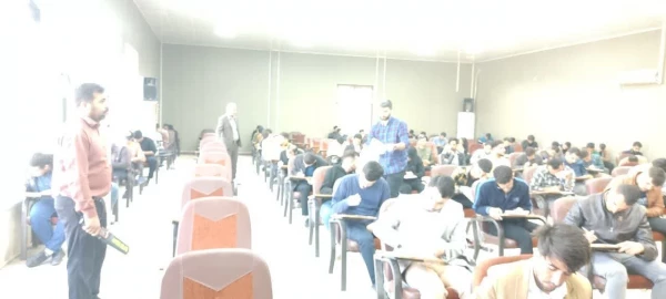 برگزاری امتحانات پایانی  نیمسال اول 1402 پردیس حضرت رسول اکرم (ص) اهواز 2