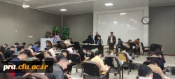 بازدید دکتر صالحی رئیس  دانشگاه فرهنگیان خوزستان  از روند برگزاری امتحانات پایان نیمسال اول پردیس حضرت رسول اکرم (ص) 2