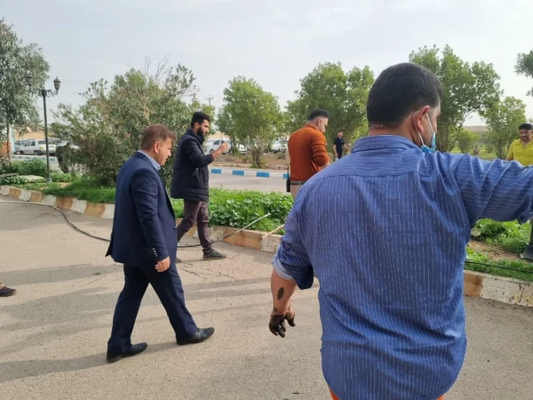 عملیات لایروبی فافضلابها  و جدول کشی بلوارهای داخلی پردیس  6