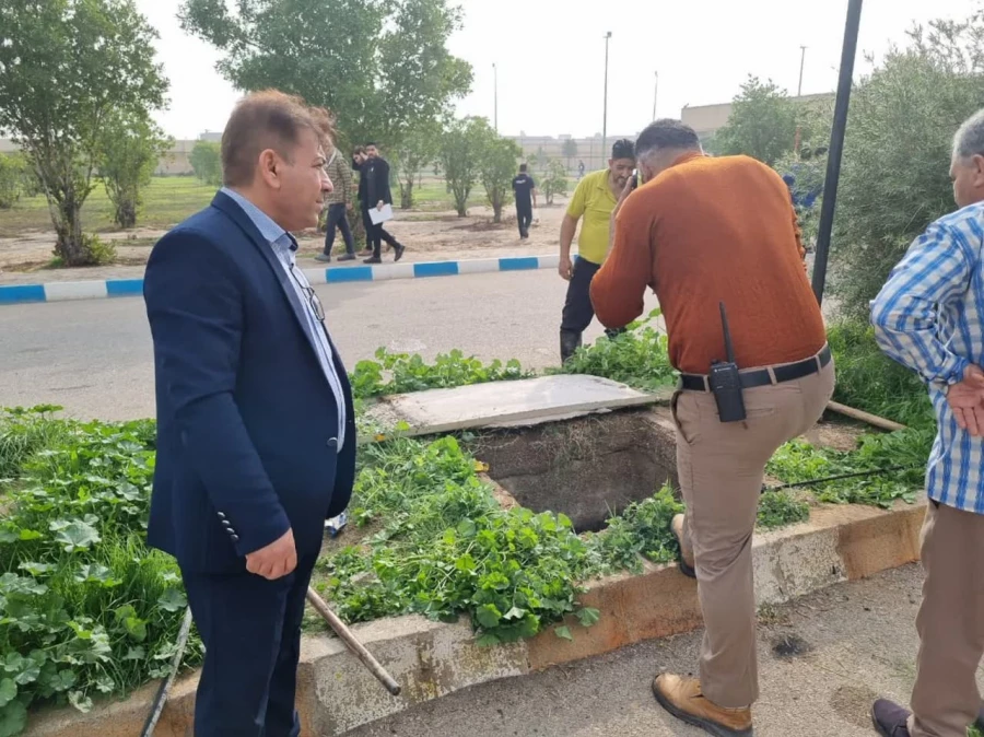 عملیات لایروبی فافضلابها  و جدول کشی بلوارهای داخلی پردیس  7