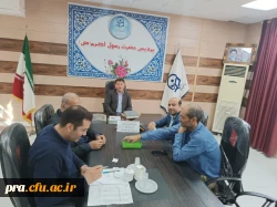 نشست کمیته اجرایی چهارمین جشنواره ورزشی کارکنان پردیس حضرت رسول اکرم (ص) خوزستان  2