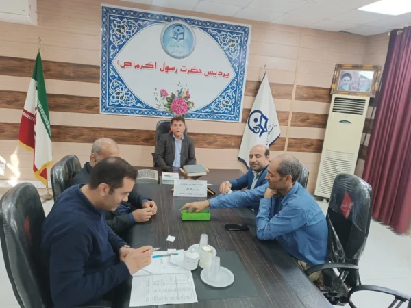 نشست کمیته اجرایی چهارمین جشنواره ورزشی کارکنان پردیس حضرت رسول اکرم (ص) خوزستان  2