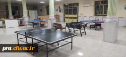 راه اندازی سالن ورزشی چندمنظوره در رشته های ورزشی دارت،تنیس روی میز،شطرنج،فوتبال دستی و طناب زنی 2
