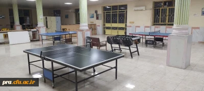 راه اندازی سالن ورزشی چندمنظوره در رشته های ورزشی دارت،تنیس روی میز،شطرنج،فوتبال دستی و طناب زنی