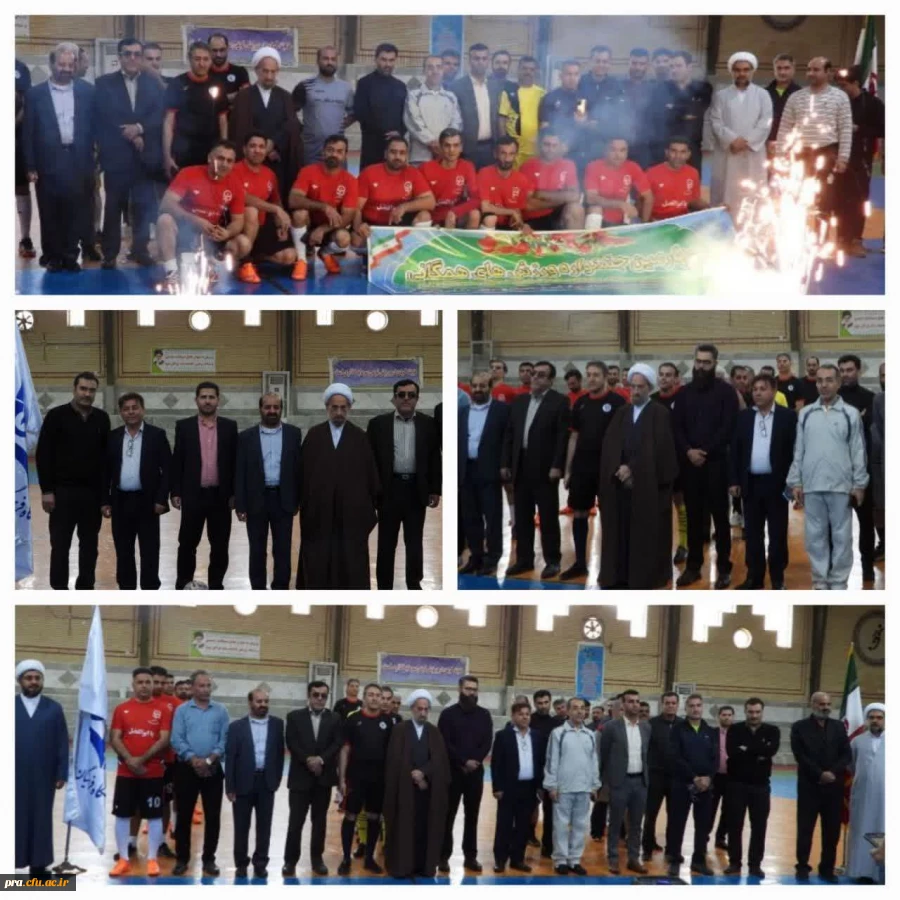 افتتاحیه جشنواره ورزشی آقایان دانشگاه فرهنگیان استان خوزستان 2