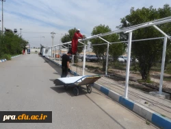 بهسازی ساخت ، و زیباسازی پردیس حضرت رسول اکرم(ص) 2