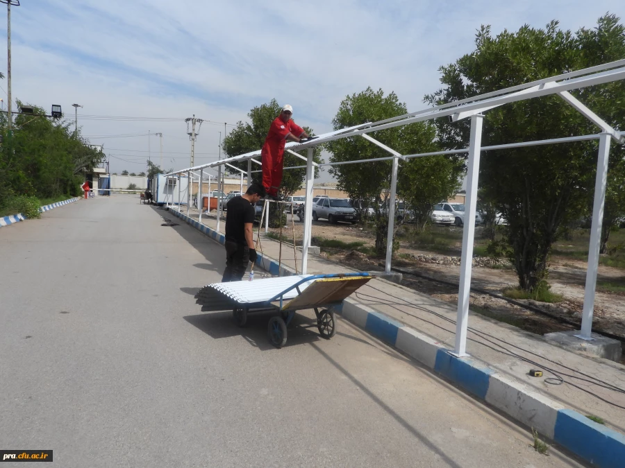 بهسازی ساخت ، و زیباسازی پردیس حضرت رسول اکرم(ص) 2