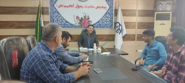 جلسه معاونت پشتیبانی و امور دانشجویی با کارکان خدماتی 2