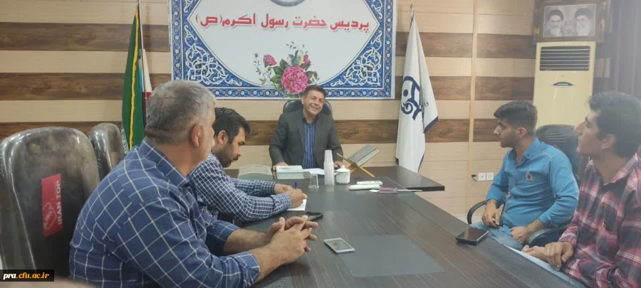 جلسه معاونت پشتیبانی و امور دانشجویی با کارکان خدماتی 2