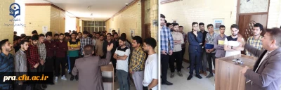 تجمع همکاران ،اساتید و دانشجویان پردیس در حمایت ازحملات موشکی سپاه پاسدارن انقلاب اسلامی