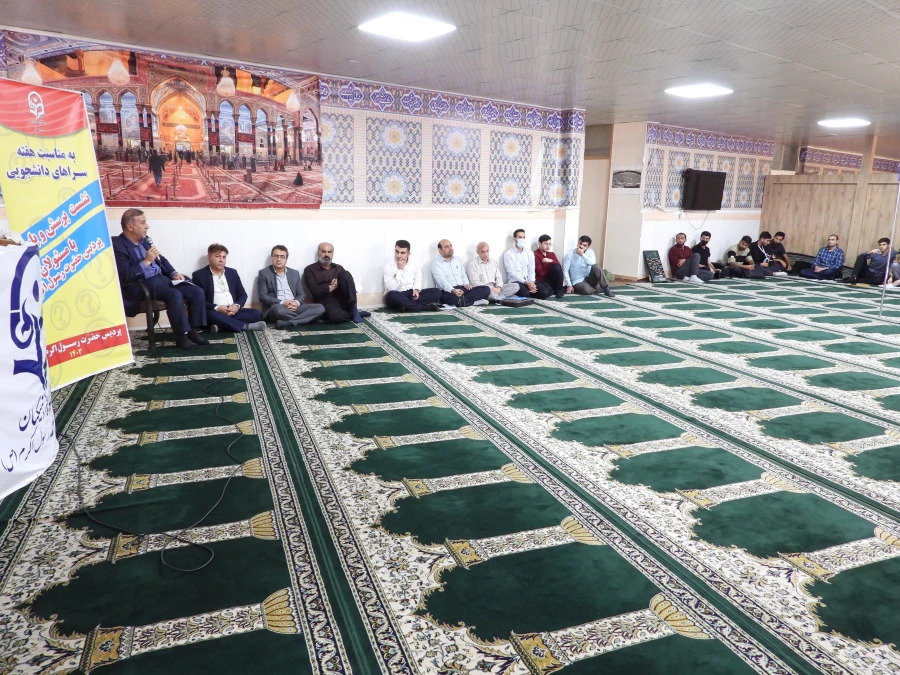 دیدار و گفتگو رئیس دانشگاه فرهنگیان استان خوزستان با دانشجویان  4