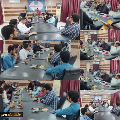 جلسه اعضاء شورای صنفی رفاهی درخصوص انتخاب دبیر شورا