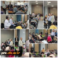 بازدید رئیس امور پردیس های استان خوزستان از  امتحانات نیمسال دوم سال تحصیلی 1403-1402 2