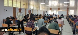 بازدید رئیس امور پردیس های استان خوزستان از  امتحانات نیمسال دوم سال تحصیلی 1403-1402 4