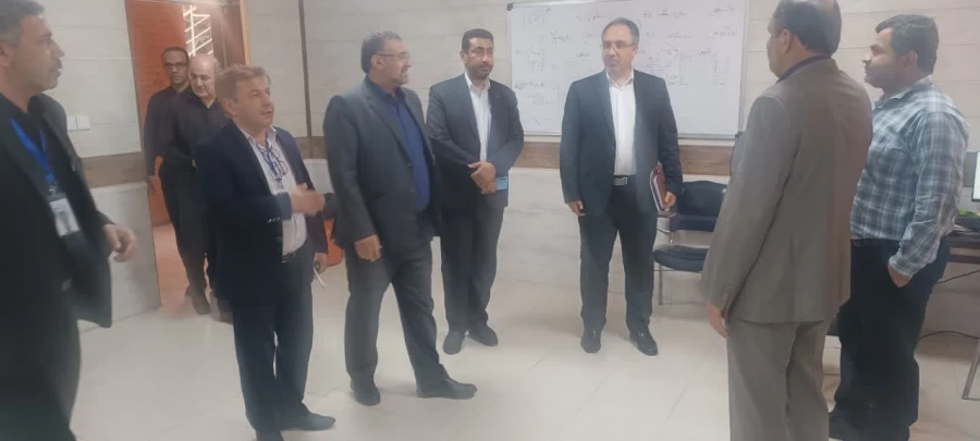 بازدید معاون وزارت آموزش و پرورش از فرایند ارزیابی تکمیلی  داوطلبان جدید الوروددانشگاه فرهنگیان 3