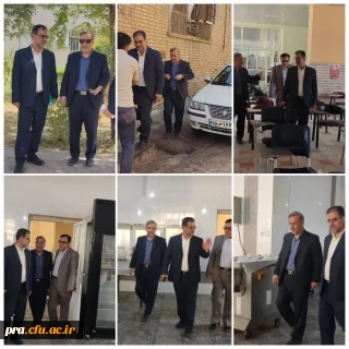 بازدید میدانی دکتر مروتی معاونت دانشگاه فرهنگیان از پردیس حضرت رسول اکرم (ص)