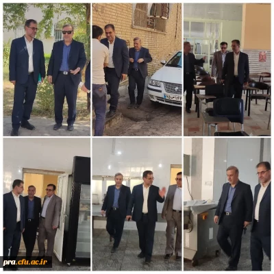 بازدید میدانی دکتر مروتی معاونت دانشگاه فرهنگیان از پردیس حضرت رسول اکرم (ص)
