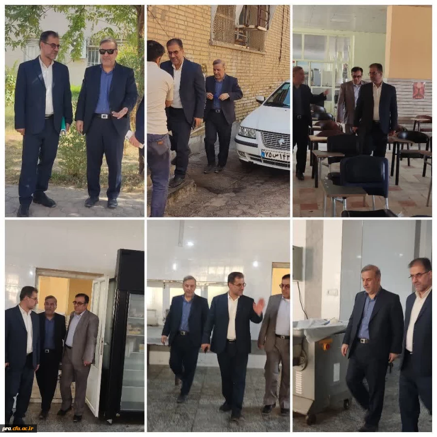 بازدید میدانی دکتر مروتی معاونت دانشگاه فرهنگیان از پردیس حضرت رسول اکرم (ص) 2