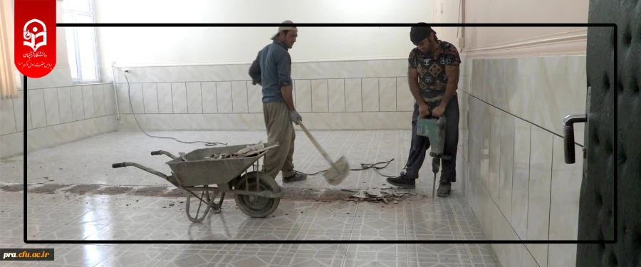 آغاز پروژه ساخت آزمایشگاه شیمی در پردیس حضرت رسول اکرم(ص) 2