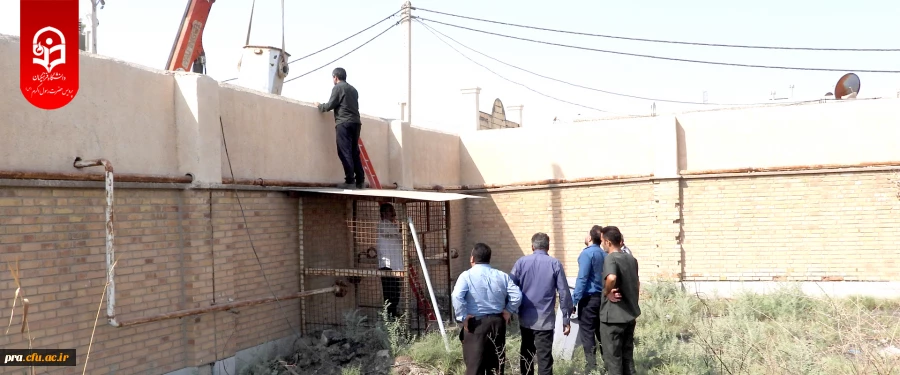 تعویض کنترگاز پردیس حضرت رسول اکرم(ص) توسط شرکت گاز شهرستان کارون 2