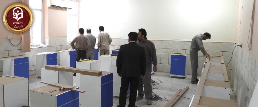 ادامه کار پروژه ساخت آزمایشگاه در پردیس حضرت رسول اکرم(ص) 3