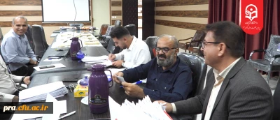 تشکیل جلسه شورای اسکان پردیس حضرت رسول اکرم(ص)