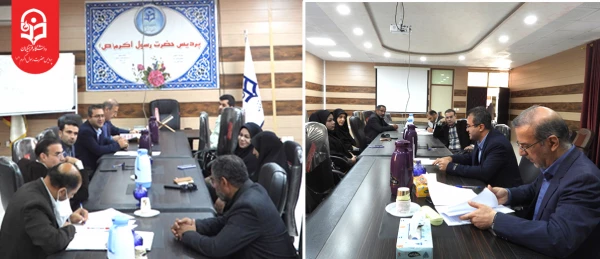 اولین جلسه کمیته کارورزی پردیس حضرت رسول اکرم(ص)در نیمسال اول سال تحصیلی 1404-1403 3