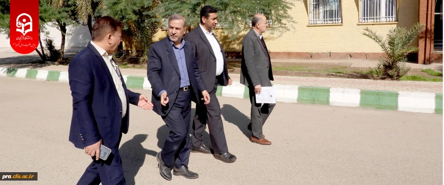گزارش تصویری بازدید رئیس دانشگاه فرهنگیان خوزستان دکتر صالحی از پردیس حضرت رسول اکرم(ص) 2