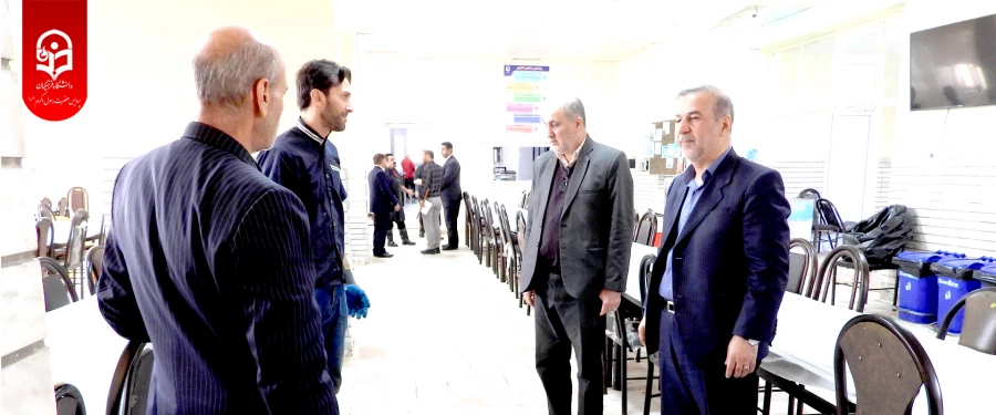 گزارش تصویری بازدید رئیس دانشگاه فرهنگیان خوزستان دکتر صالحی از پردیس حضرت رسول اکرم(ص) 3