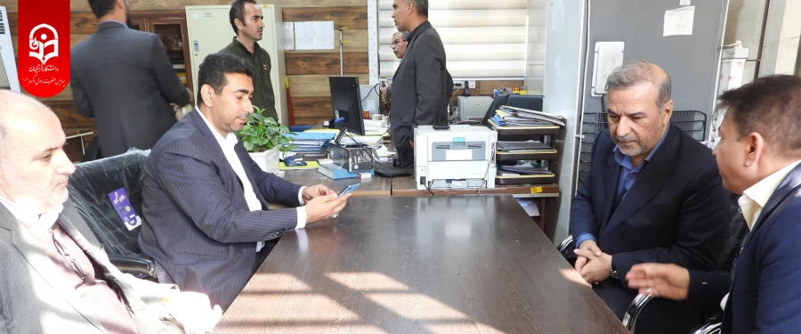 گزارش تصویری بازدید رئیس دانشگاه فرهنگیان خوزستان دکتر صالحی از پردیس حضرت رسول اکرم(ص) 4