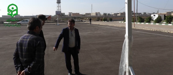 آغاز آماده سازی مجموعه ورزشی روباز پردیس حضرت رسول اکرم(ص) 3