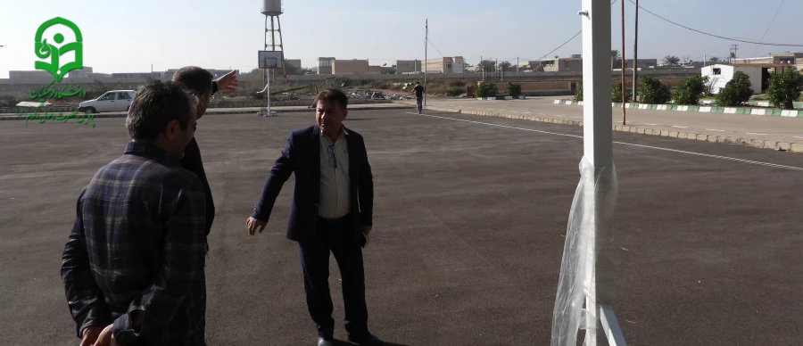 آغاز آماده سازی مجموعه ورزشی روباز پردیس حضرت رسول اکرم(ص) 3