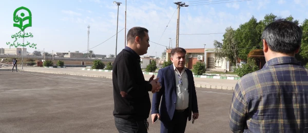 آغاز آماده سازی مجموعه ورزشی روباز پردیس حضرت رسول اکرم(ص) 4