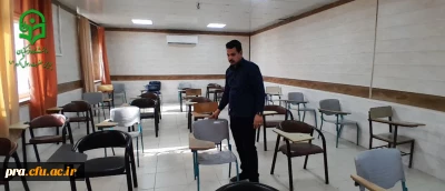 گزارش تصویری

آماده سازی سالن و کلاس های ساختمان آموزشی جهت برگزاری امتحانات پایان ترم  نیمسال اول سال تحصیلی 1403