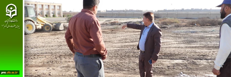 تسطیح 3 هتکار زمین و پاکسازی نخانه های پردیس حضرت رسول اکرم(ص) 4