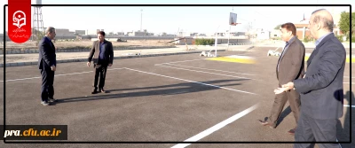 بازدید دکتر صالحی از پردیس حضرت رسول اکرم(ص)