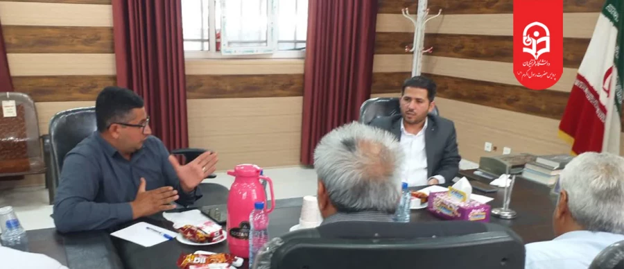 برگزاری نشست توجیهی حراست های فیزیکی پردیس حضرت رسول اکرم (ص) و ساختمان حسابی 4