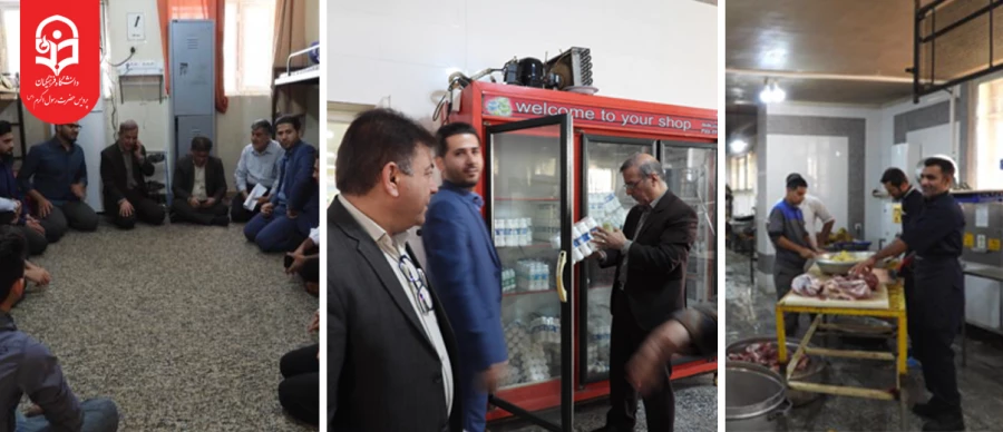 بازدید رئیس دانشگاه فرهنگیان خوزستان از پردیس حضرت رسول اکرم(ص) 2