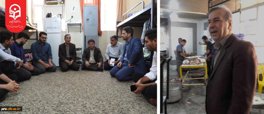 بازدید رئیس دانشگاه فرهنگیان خوزستان از پردیس حضرت رسول اکرم(ص) 3