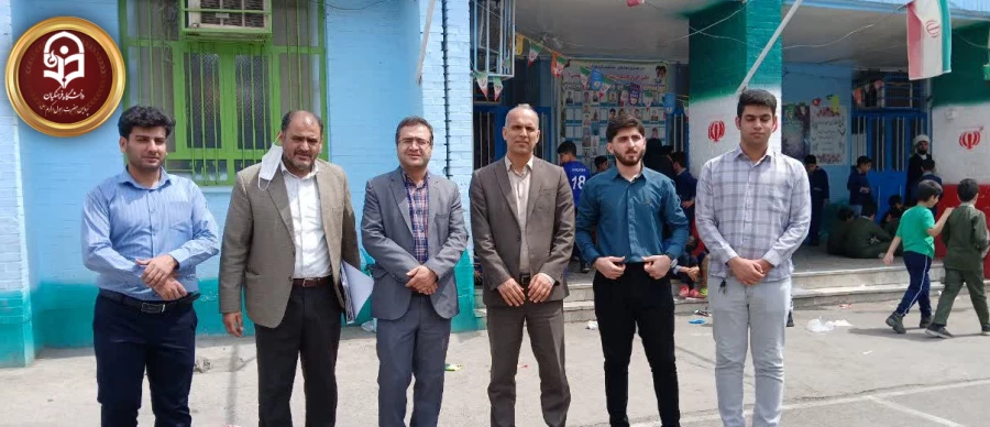 بازدید معاون آموزشی پردیس از مدارس مجری کارورزی در آغاز دهه سرآمدی آموزش 2