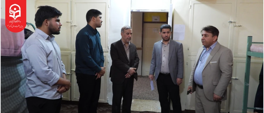 بازدید رئیس دانشگاه فرهنگیان استان خوزستان از پردیس حضرت رسول اکرم(ص) خوزستان 3