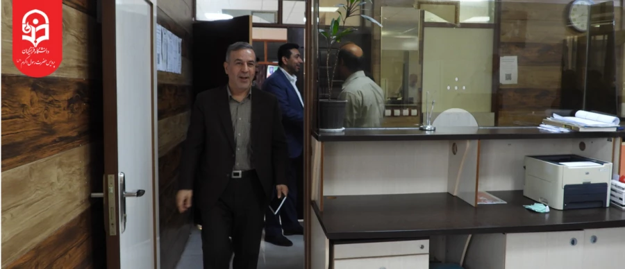 بازدید رئیس دانشگاه فرهنگیان استان خوزستان از پردیس حضرت رسول اکرم(ص) خوزستان 4