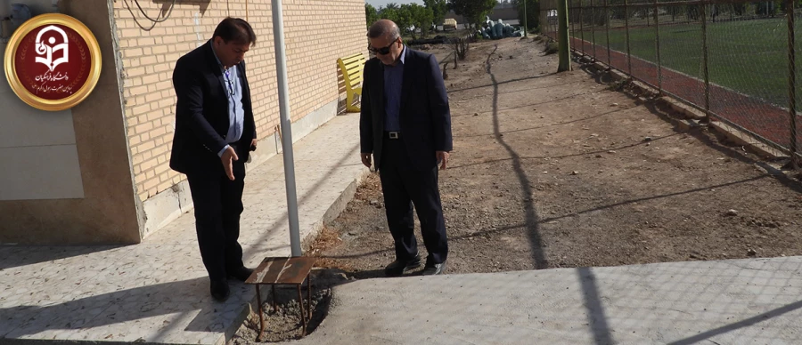 بازدید مدیر استان از پردیس حضرت رسول اکرم(ص) اهواز 3