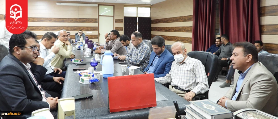 برگزاری شورای اداری پردیس حضرت رسول اکرم(ص) اهواز 2