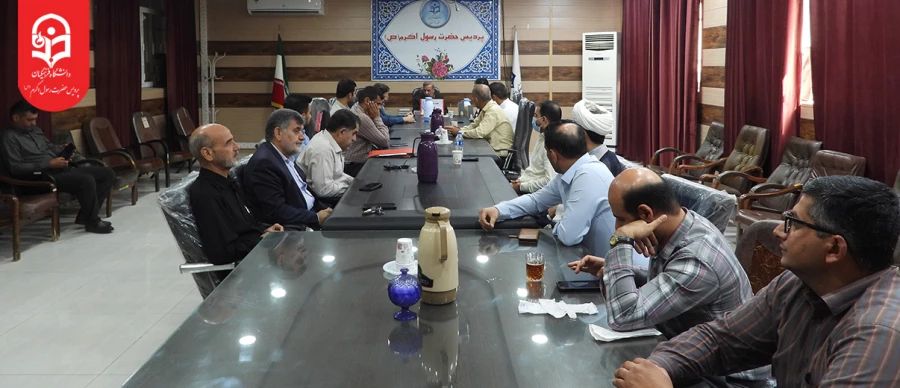 برگزاری شورای اداری پردیس حضرت رسول اکرم(ص) اهواز 3