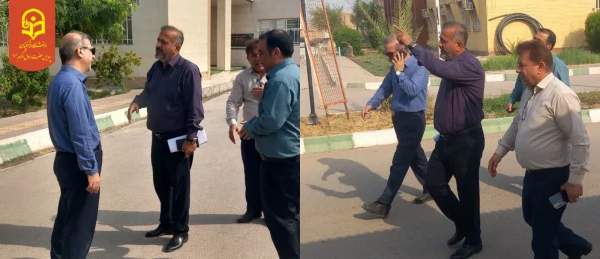 برگزاری جلسه مشترک پردیس حضرت رسول اکرم(ص) و اداره آب و فاضلاب اهواز 4