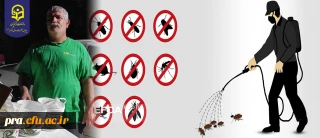 سمپاشی محیط پردیس حضرت رسول اکرم(ص) اهواز